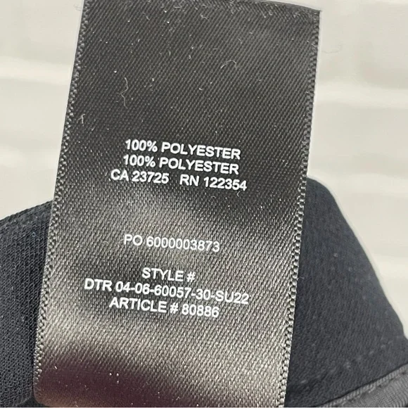 ❌SOLD ❌Aritzia Wilfred  high-rise wide-leg pants black Alanya trouser crepe Pant - Picture 12 of 13